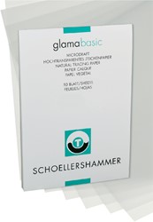 Ontwerpblok Schoellershammer A4 80-85gr transparant 50vel