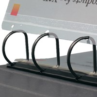 Opbergstrip Djois filstrip A4 295mm 2/4rings transparant 50 stuks-2