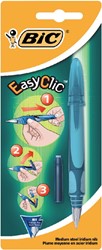 Vulpen Bic EasyClic medium blister à 1 stuk