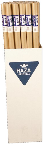 Inpakpapier HAZA Kraft gestreept 70gr 100cmx5m op rol