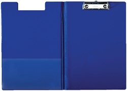 Klemmap Esselte 56045 met kopklem en insteek blauw