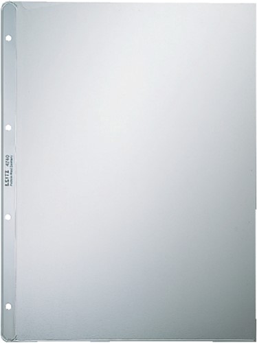 Showtas Leitz Premium copy safe 0.12mm 4-gaats PP A4 transparant 100 stuks-3