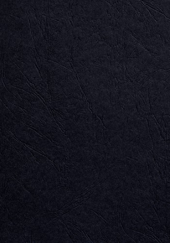 Voorblad Fellowes A4 lederlook zwart 100stuks-1