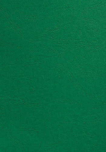 Voorblad GBC A4 lederlook groen 100 stuks