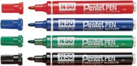 Viltstift Pentel N50 rond 1.5-3mm zwart-2