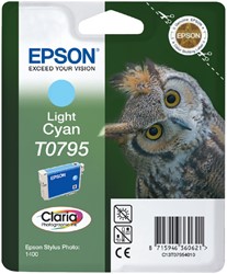 Inktcartridge Epson T0795 lichtblauw