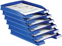 Brievenbak Leitz Plus Slim A4 blauw