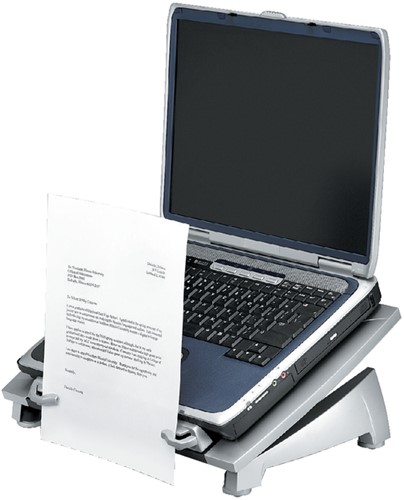 Laptopstandaard Fellowes Office Suites Plus zwart/grijs