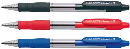 Balpen PILOT Super Grip medium blauw-2