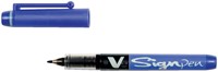 Fineliner PILOT V Signpen fijn blauw