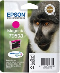 Inktcartridge Epson T0893 rood