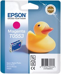 Inktcartridge Epson T0553 rood
