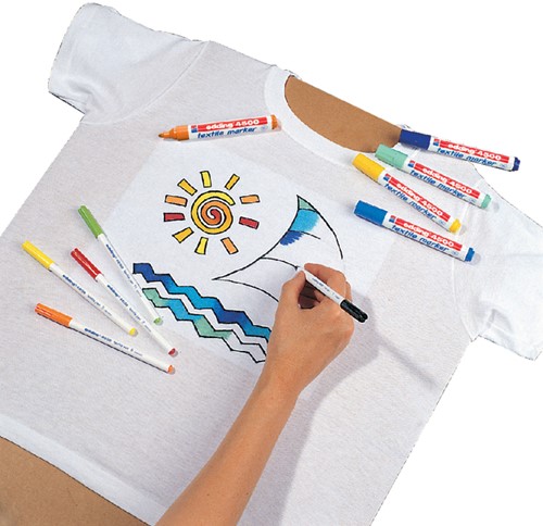 Textielmarker edding 4500 rond 2-3mm zwart-1
