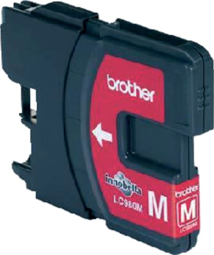 Inktcartridge Brother LC-980M rood-2