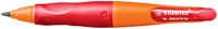 Vulpotlood STABILO Easyergo HB 3.15mm rechtshandig oranje/rood incl puntenslijper blister à 1 stuk-1