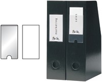 Etikethouder Djois 19x75mm zelfklevend transparant 16 stuks-3