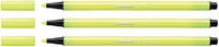 Viltstift STABILO Pen 68/024 medium neon geel