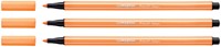 Viltstift STABILO Pen 68/054 medium neon oranje