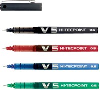 Rollerpen PILOT Hi-Tecpoint V5 fijn zwart-3