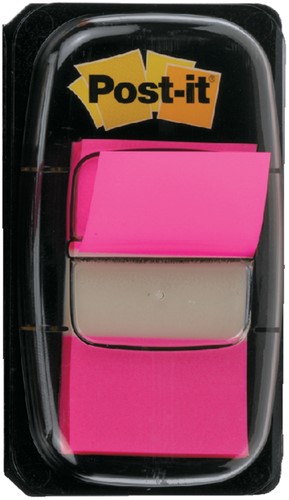 Indextabs Post-it 680 25.4x43.2mm felroze 50 tabs-3