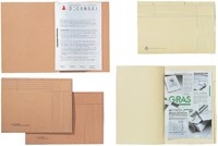 Binnenmap Djois folio met snelhechter 300gr chamois-3