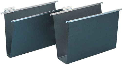 Hangmap Djois Alzicht folio frontaal U-bodem 80mm zwart-3