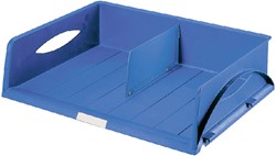 Brievenbak Leitz Sorty Jumbo A3 dwars blauw