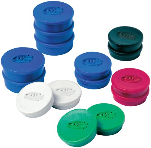 Magneet Legamaster 30mm 850gr wit 10 stuks-3