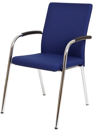 Bezoekersstoel Van Hilten Huislijn BG23 - Oasis Blauw (9212)