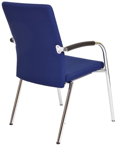 Bezoekersstoel Van Hilten Huislijn BG23 - Oasis Blauw (9212)-3