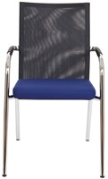 Bezoekersstoel Van Hilten Huislijn BN23 - Oasis Blauw (9212)-2