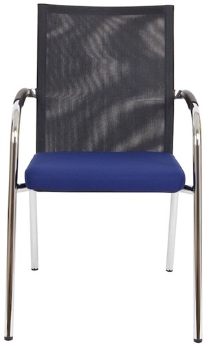 Bezoekersstoel Van Hilten Huislijn BN23 - Oasis Blauw (9212)-2