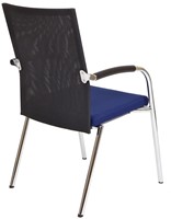Bezoekersstoel Van Hilten Huislijn BN23 - Oasis Blauw (9212)-3