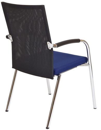 Bezoekersstoel Van Hilten Huislijn BN23 - Oasis Blauw (9212)-3