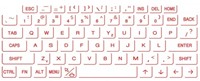 Toetsenbord laser epic qwerty-3