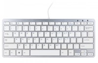 Toetsenbord R-Go compact zilver qwerty-2