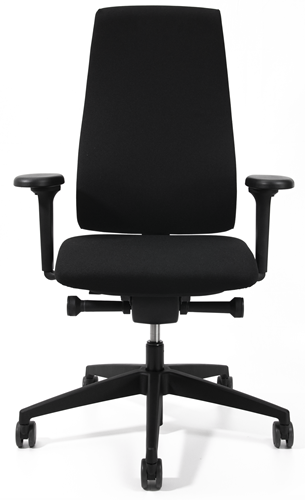 Bureaustoel Se7en Goal Smart Edition met NPR armleggers - Lucia Zwart (5800)-2