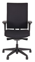 Bureaustoel met extra dikke Comfort Zitting - Oasis Zwart (9111)-2
