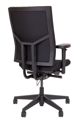 Bureaustoel met extra dikke Comfort Zitting - Oasis Zwart (9111)-3