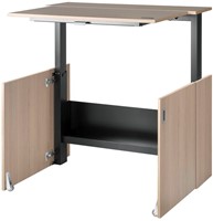 Thuiswerkplek - HomeFit - Zit/sta werkplek - Eiken Vicenza