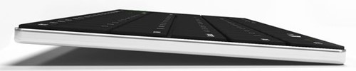 Toetsenbord Ergoline Solo-X compact ultra plat draadloos zwart-2