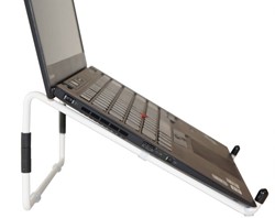 Laptopstandaard R-Go Travel wit model SC015W